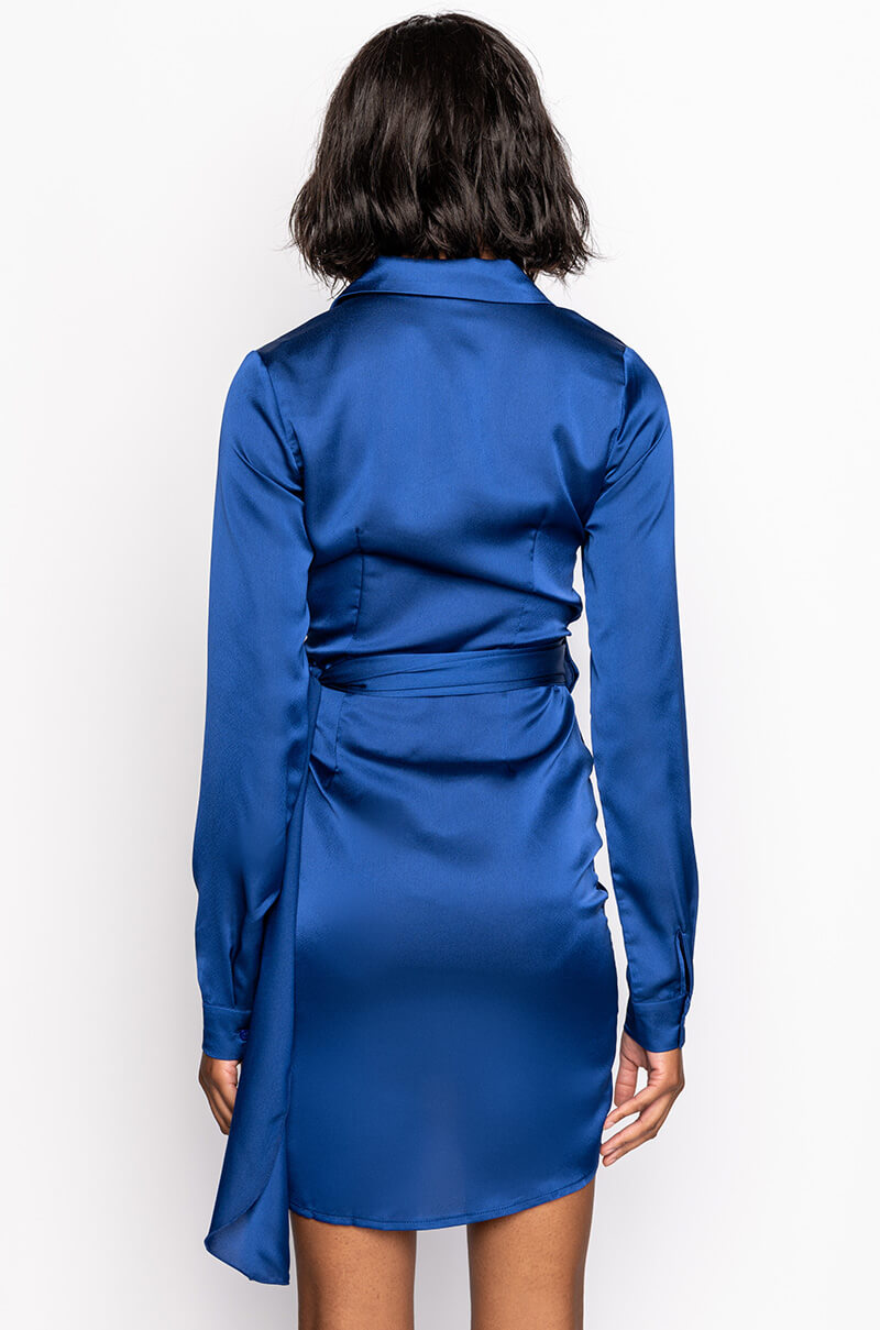 RIGHT MOVES WRAP MINI DRESS AKIRA RIGHT MOVES WRAP MINI DRESS AKIRA