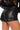 Extra View Rio Faux Leather Short In Black