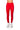 Back View Rio High Rise Legging With 4 Way Stretch In Red