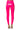 Extra View Rio Neon High Rise Legging With 4 Way Stretch In Neon Pink