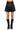 Full View Rio Pleated Faux Leather Mini Skirt With 4 Way Stretch