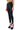 Detail View Rio Print High Rise Legging With 4 Way Stretch In Black