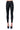 Extra View Rio Print High Rise Legging With 4 Way Stretch In Black