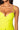 Full View Rio Sweetheart Neck Faux Leather Bodysuit In Yellow