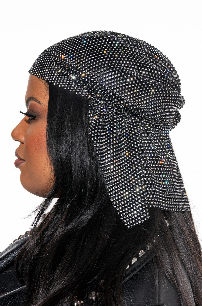 Side View Riri At The Met Head Scarf