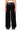 Front View Risky Business Wrap Around Wide Leg Satin Pant