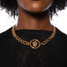 Front View Roaring Choker Necklace