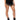 Front View Rock Star Chic Studded Stretch Mini Skirt