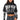 Front View Rock Star Graphic Layered Turtleneck Top In Grey