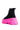 Detail View Rollin Black And Pink High Top Sneaker