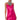 Front View Romance Lives On Cowl Neck Mini Dress In Fuchsia