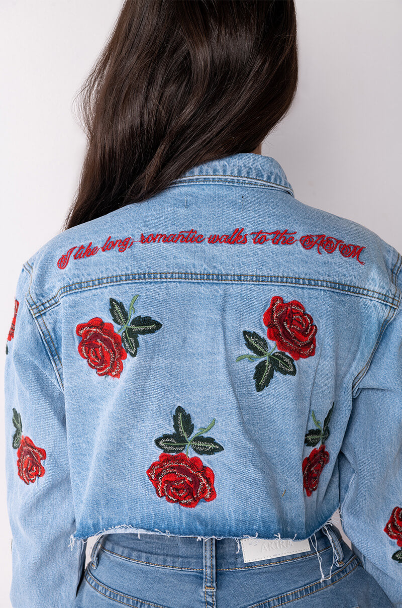 Extra View Romantic Walks Denim Jacket