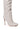 Full View Ronnie Weaved Thigh High Boot In Cream