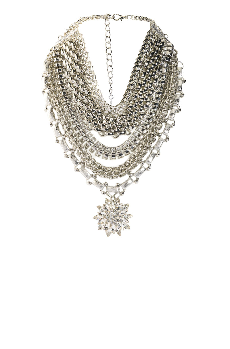 Side View Rose All Day Necklace