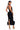 Side View Rosey Halter Bandage Maxi Dress