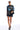 Extra View Rosie Butterfly Denim Patch Sweatshirt Dress