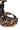 Full View Ross Leopard Embellished Platform Sandal