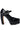 Side View Roundabout Chunky Croc Mary Jane Pump In Black