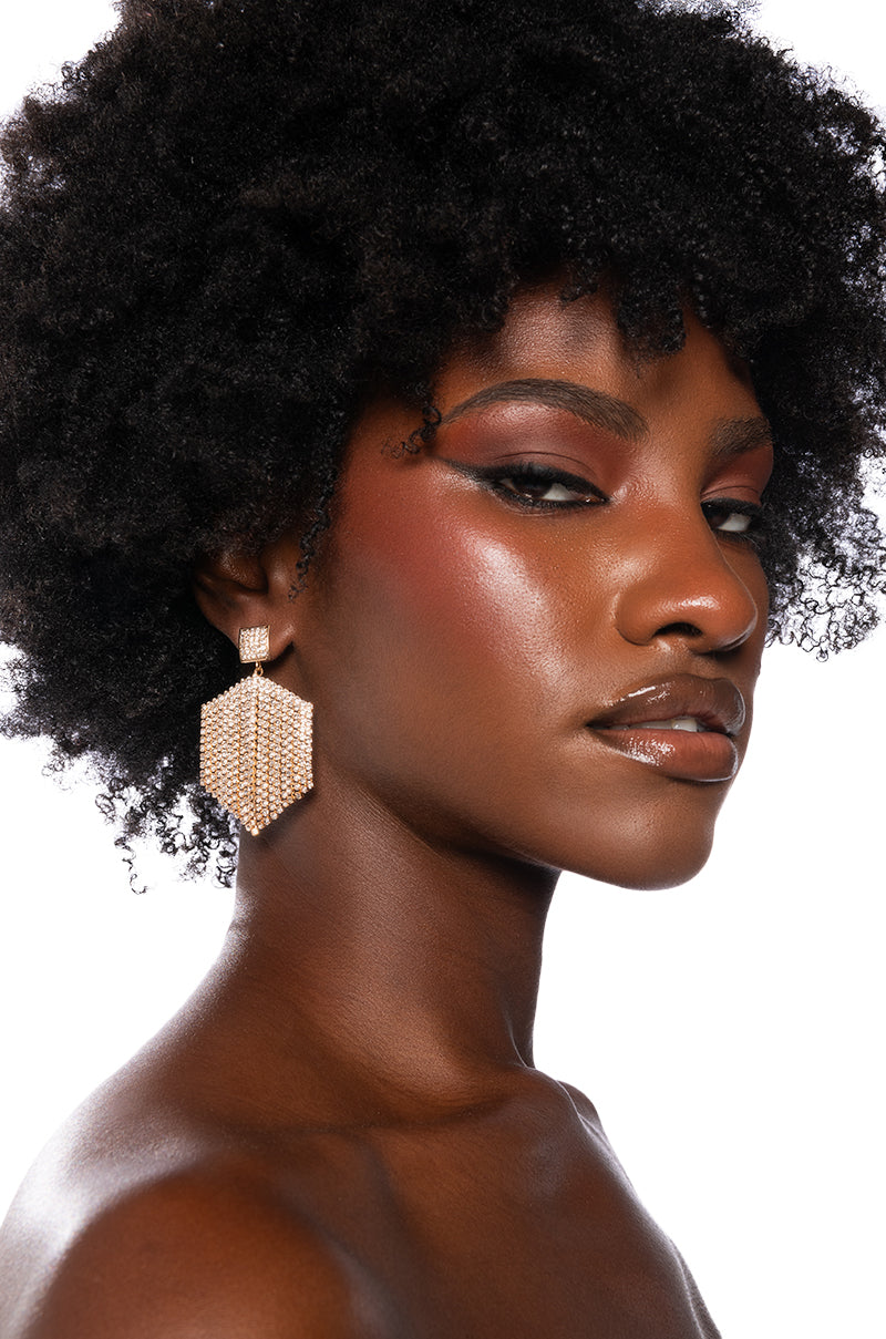 Front View Royalty Earring