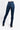 Back View Ruby High Rise Skinny Jeans in Dark Blue Denim