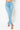 Front View Ruby High Rise Skinny Jeans in Ultra Light Blue Denim