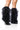 Side View Ruffle Me Up Leg Warmer In Black