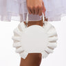 Front View Ruffle Me Up Purse