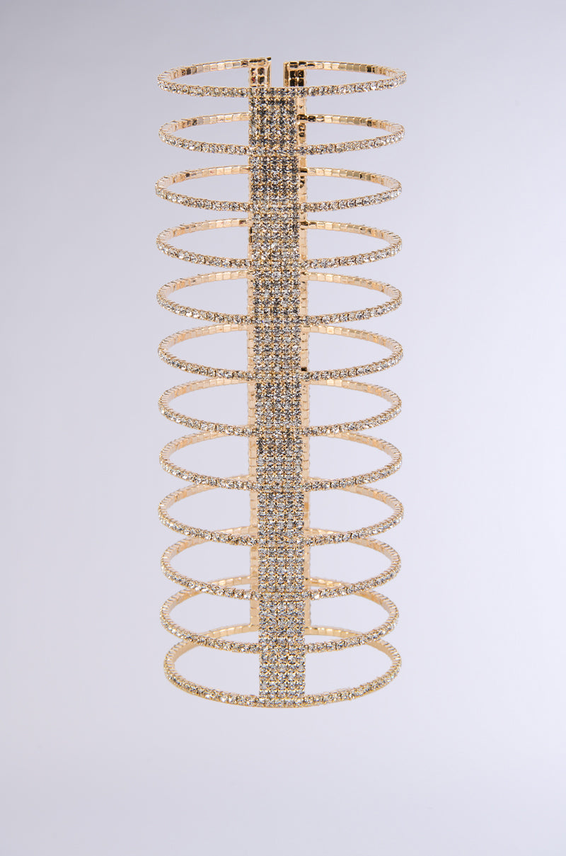Side View Run This Bracelet Cuff