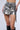 Extra View Runaway Metallic Denim Shorts