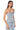 Front View Ryan Strapless Denim Top