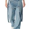 Front View Sabie Denim Overall Belt