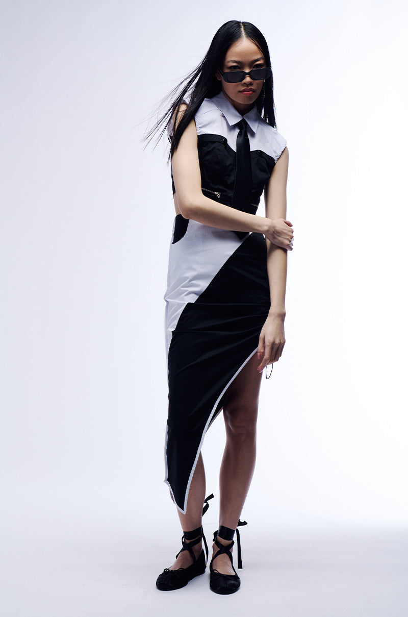 Extra View Sabrina Asymmetric Midi Skirt 7