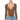 Front View Sadie Mineral Wash Bodysuit In Brown