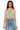 Front View Sadie Sage Green Keyhole Halter Top