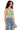 Side View Sadie Sage Green Keyhole Halter Top