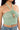 Extra View Sadie Sage Green Keyhole Halter Top