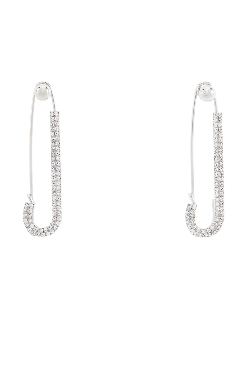 Side View Safety First Earring