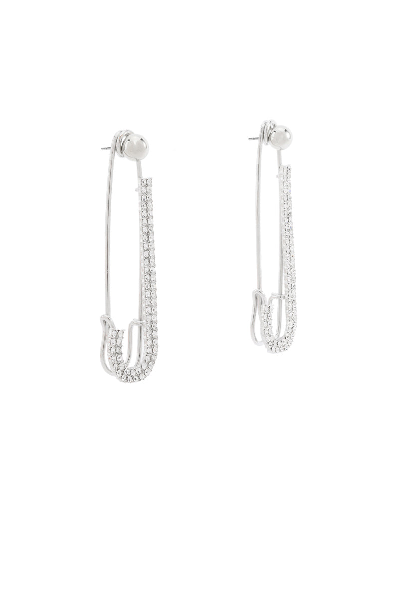 Back View Safety First Earring