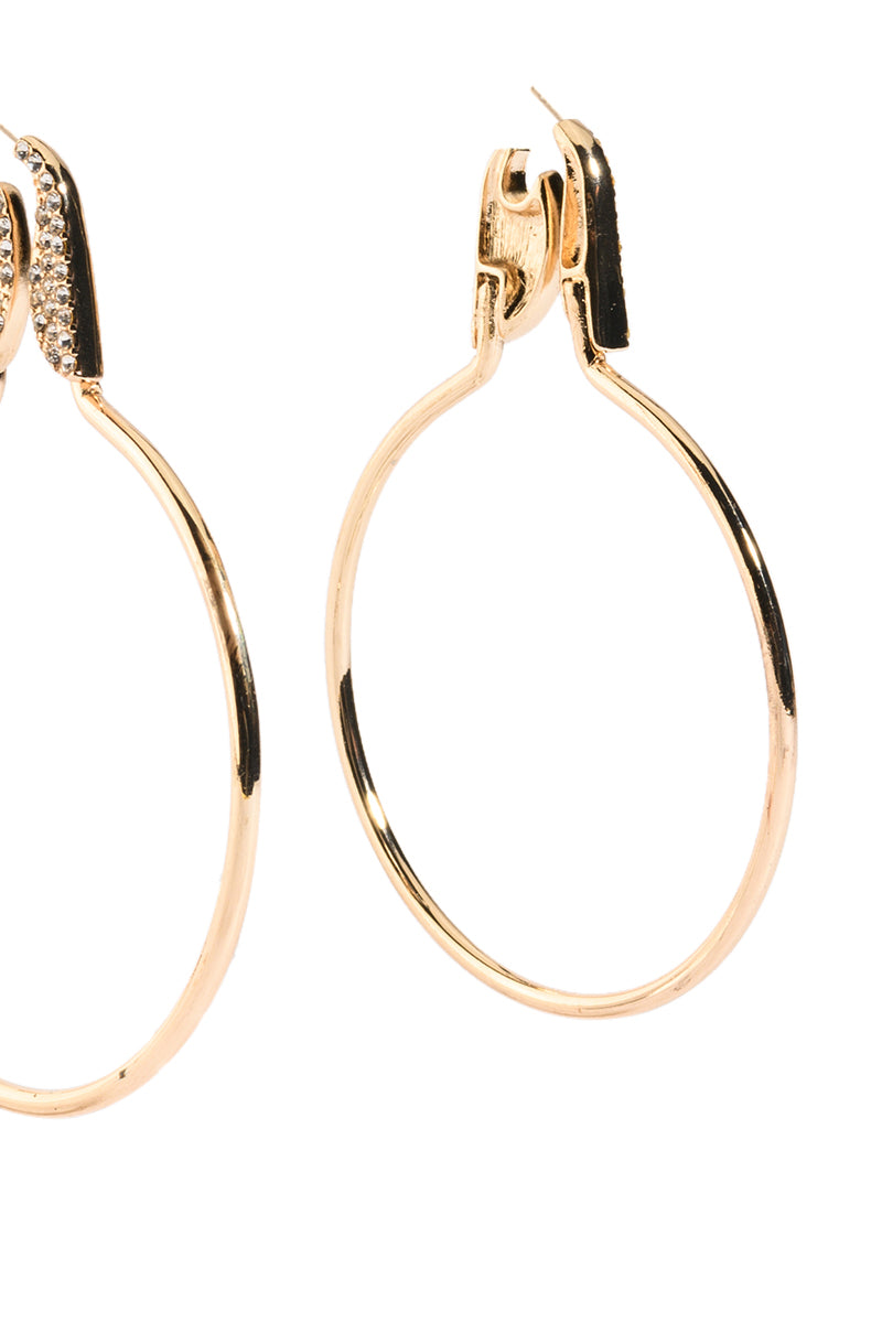 Detail View Safety First Embellished Hoop