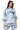 Front View Sammi Cargo Denim Pullover