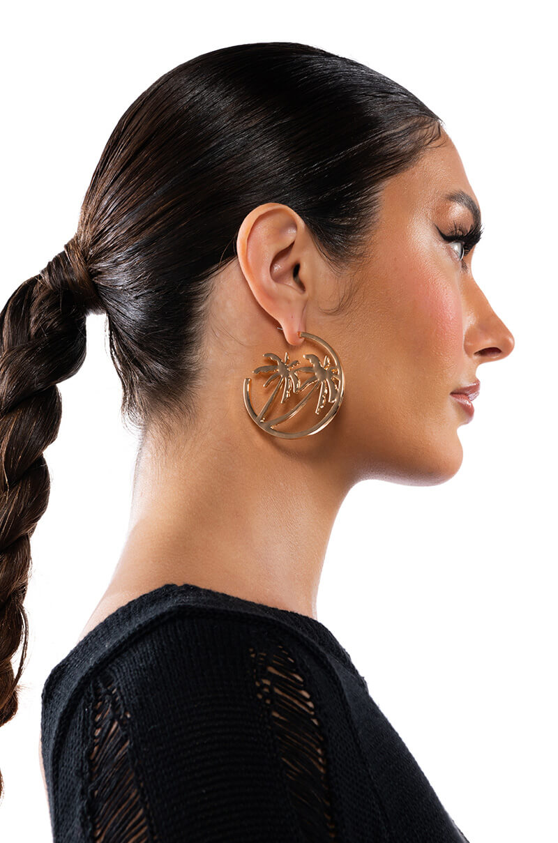 SANTA CRUZ STATEMENT HOOP EARRINGS view 0