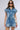 Front View Save A Horse Denim Romper