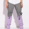 Front View Save Your Tears Colorblock Cargo Pant