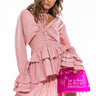 Front View Say It With Your Corset Mini Dress With Attached Corset