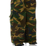 Front View Scandalous Camo Fold Over Boot In Green