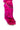 Full View Scandalous Faux Fur Stiletto Boot With Rhinestone Detailing In Pink