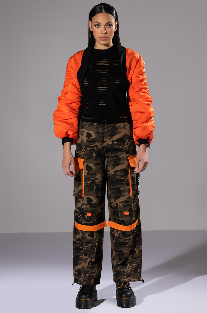 Back View Scotland Yard Crop Bolero Bomber Jacket