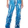 Front View Second Look Printed Parachute Pant