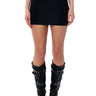 Front View Second Skin Mini Skirt