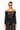 Front View Seduction Mesh Bodysuit in Black